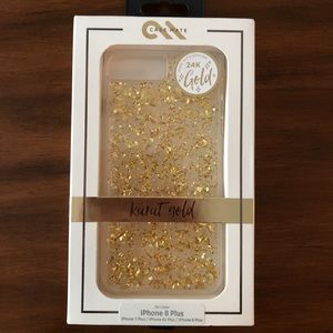 BRAND NEW | Casemate 24k Gold iPhone 8+ Phone Case